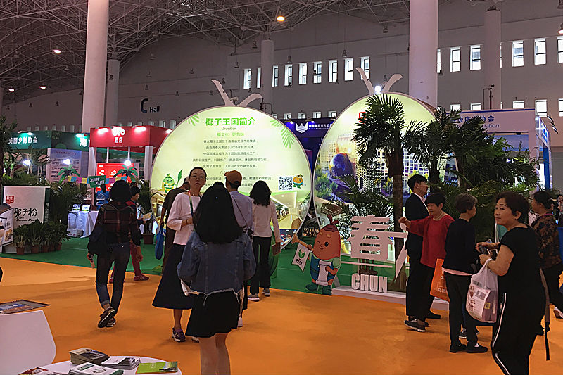 春光椰子王國亮相2018年海南世界休閑旅游博覽會 向世界展示海南文化的獨特魅力_副本.png